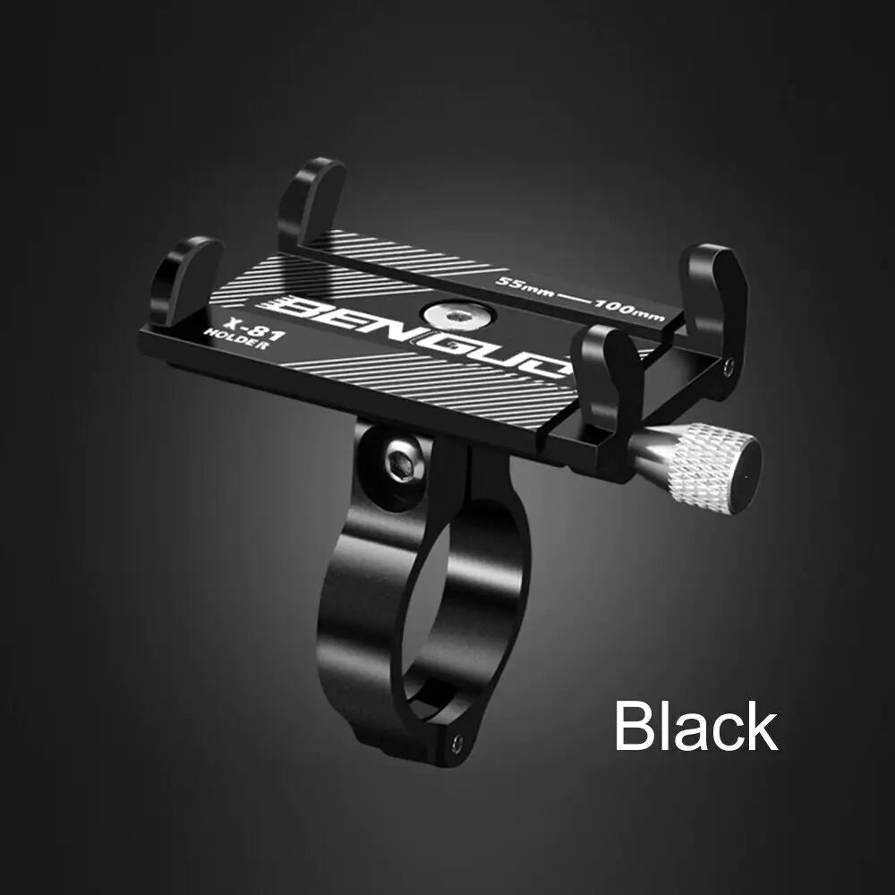 Aluminum Motorcycle Bike Bicycle Holder Mount Handlebar For Cell Phone GPS US