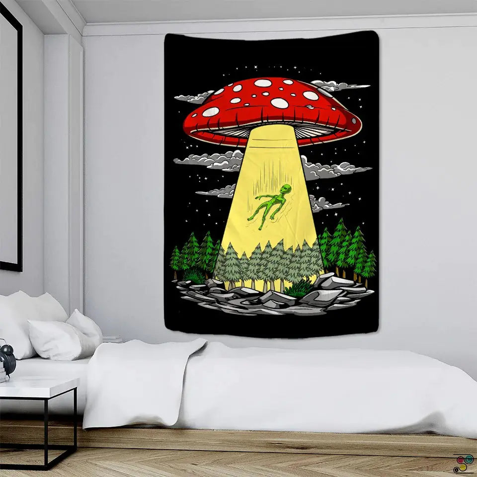 Alien Wall Mounted Hippie