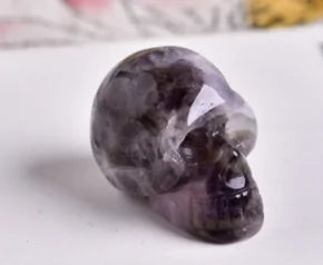 Healing Crystal Amethyst Skull