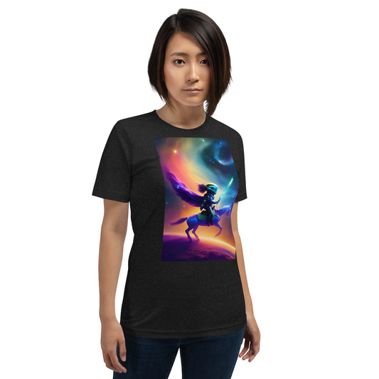 Space Horse Knight. Unisex t-shirt