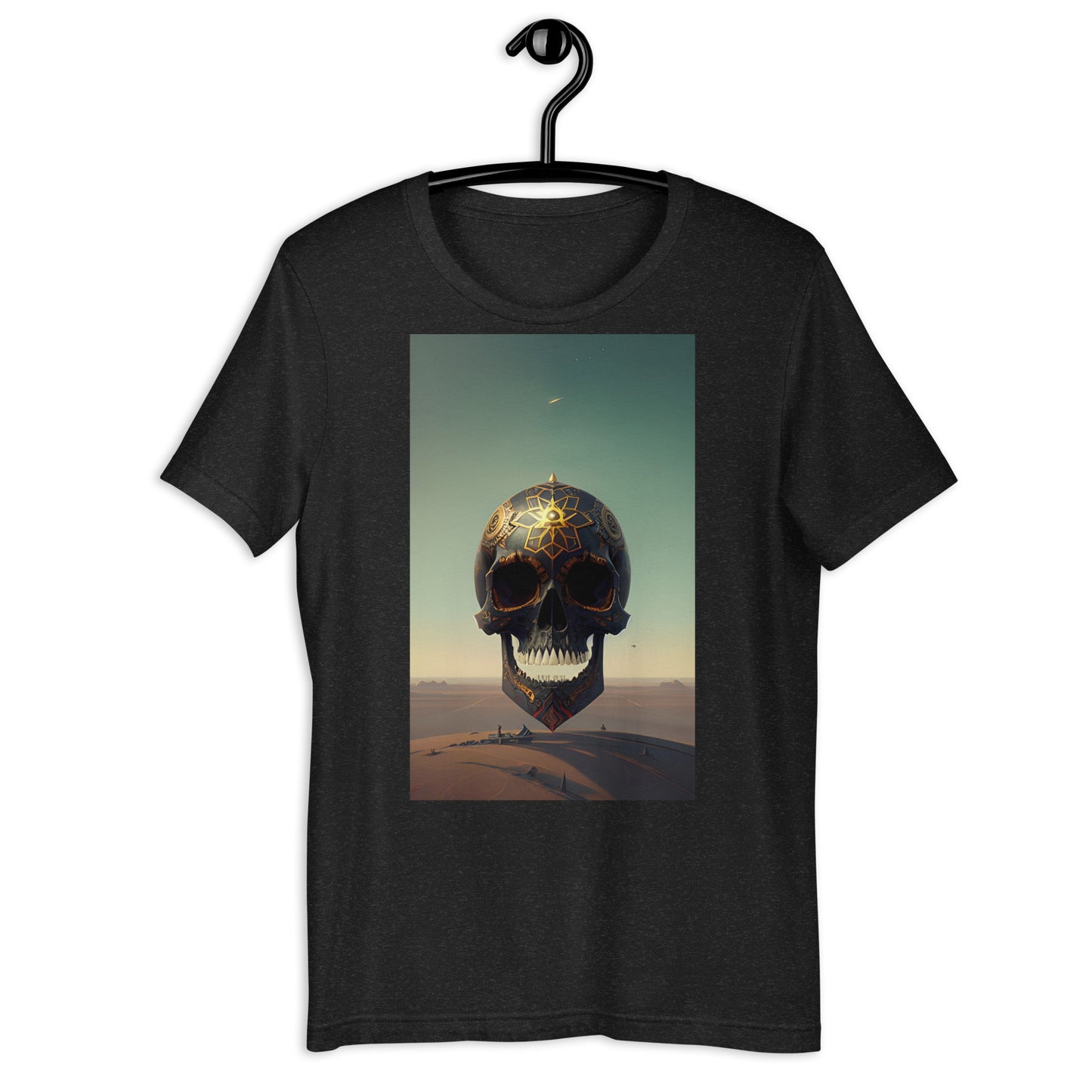 3ED Eye Floating Skull. Unisex t-shirt