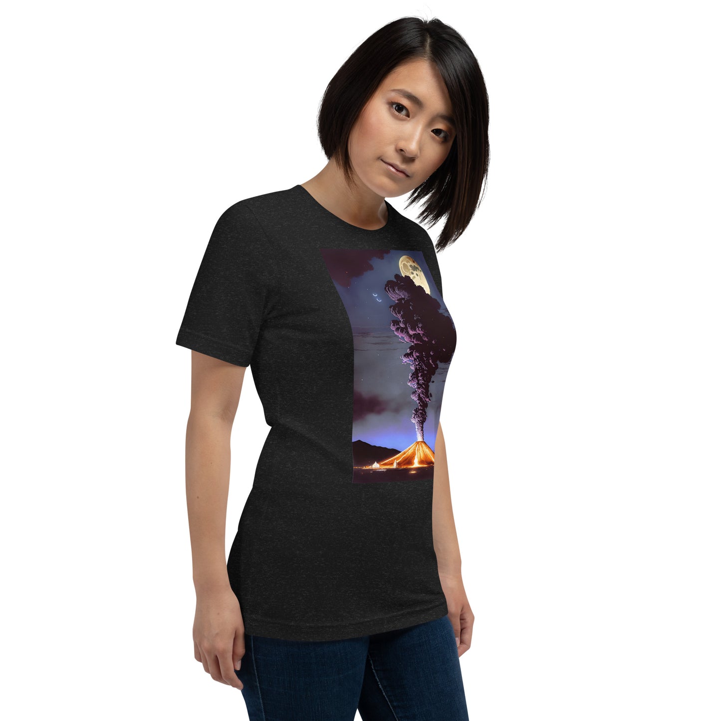 Moon Light Eruption. Unisex t-shirt